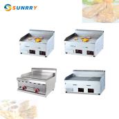 Commercial Counter Top Flat Gas Griddle Grill Machine