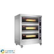 Electric Deck Oven With Glass Door