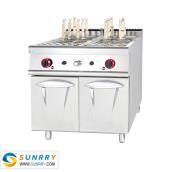 Gas Pasta Cooker with Cabinet