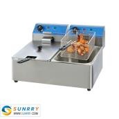 Counter Top Electric 2-Tank Fryer