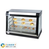 Curved Glass Warming Showcase