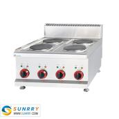 Counter Top Electric 4-Plate Cooker