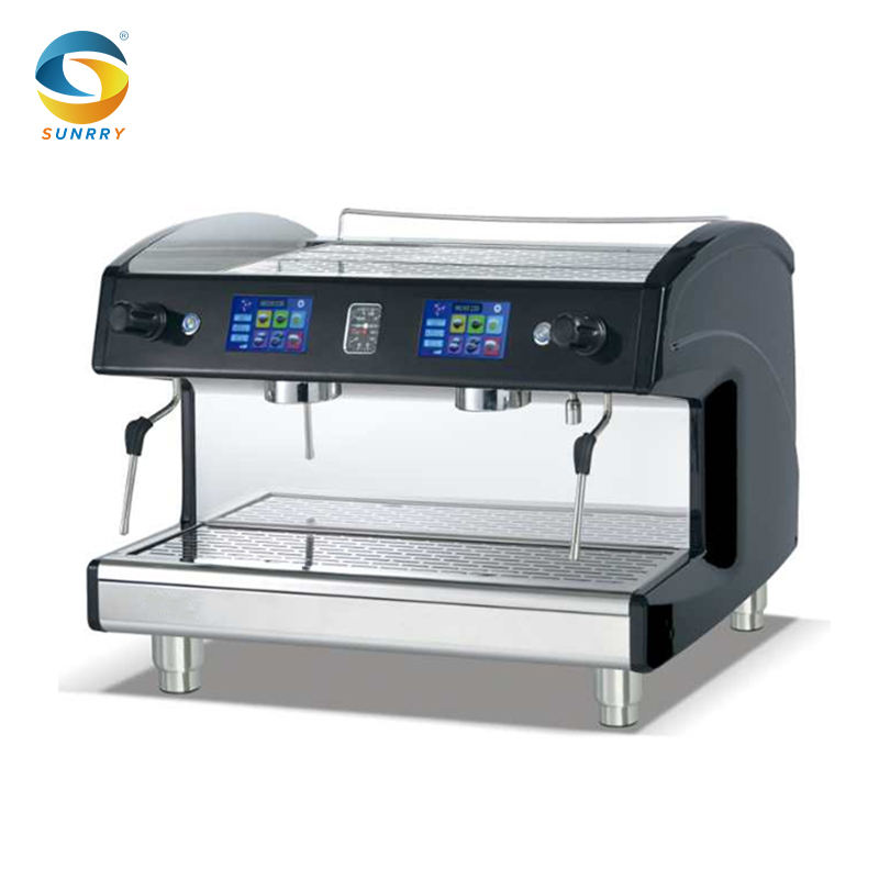 Commercial 2 Group Semi Automatic Espresso Coffee Machine