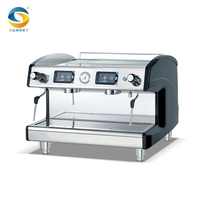 Commercial 2 Group Semi Automatic Espresso Coffee Machine