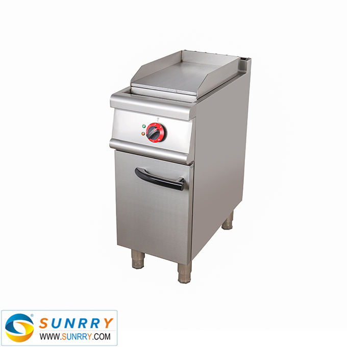 Floor Type Electric Gas Griddle Grill Machine