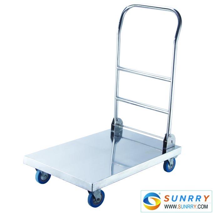 (Folding)Stainless Steel  Flat Cart