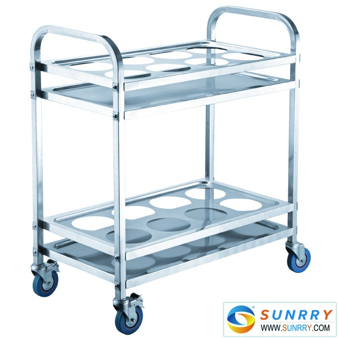 Stainless Steel Kettle Cart